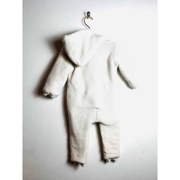 Mayoral Winter White Baby Hooded Pramsuit 18 months Snow Winter Cozy - Picture 10 of 11